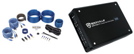 Rockville KRYPTON F1 1600w Peak / 400w RMS 4 Channel Car Audio Amplifier... - $191.99