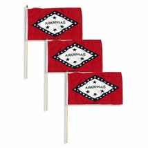 Arkansas Flag 12 x 18 inch (12 PK) - £26.28 GBP