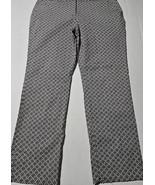 Dana Buchman Cropped Stretch Pants Slacks 2 pockets Women&#39;s Size 14 34x28 - $221.42 MXN