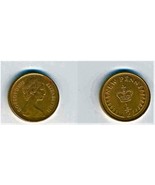UK GB GREAT BRITAIN  Coin 1/2 NEW PENNY COIN 2 coins 1971 &amp;1975 - $5.33 CAD