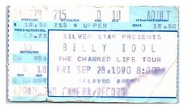 Billy Idol Concert Ticket Stub Septembre 28 1990 Orlando Florida - $34.63