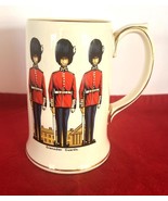 Vintage Sadler English Tankard Mug Grenadier Guards Ceramic 5.75&quot; Tall UK - $338.70 MXN
