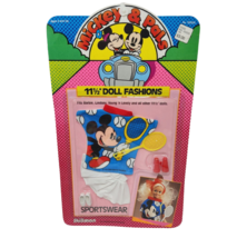 Vintage Woolworth Mickey &amp; Pals 11 1/2&quot; Fashion Dolls Disney Clothing Outfit New - £21.61 GBP