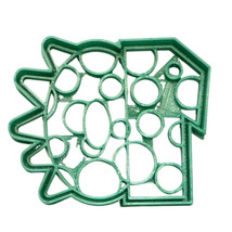 Number 10 Ten Dinosaur Themed Cookie Cutter Made In USA PR4840 - £3.16 GBP