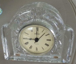 Beautiful Crystal Shelf Clock - Staiger Quartz - Vgc - Lovely Decorative Piece - £31.14 GBP