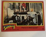 Superman II 2 Trading Card #62 Christopher Reeve - $1.97