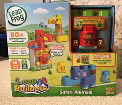 LeapFrog LeapBuilders Safari Animals Soar &amp; Zoom Vehicles - NEW IN SEALE... - £16.59 GBP