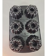 Nordic Ware Bundt-lette Cake Pan 6 CUPS 1.4 LITERS Bundt Mini Party - $376.98 MXN