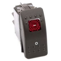 Franke 1804R Rocker Switch Red Lighted Sealed DPST Genuine OEM - $114.19