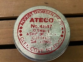  Vintage Ateco Aspic / Jelly Cutters - 12 Piece Set #4847 (3/4”) - £5.67 GBP