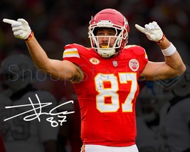Travis Kelce Signed 8x10 Glossy Photo Autographed RP Signature Print Poster Wall - £13.36 GBP