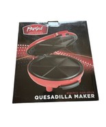 Brand New Parini Quesadilla Maker, Electric, Non-Stick, Red, Kitchen Coo... - £16.99 GBP