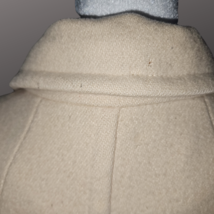 Mackintosh Long Cream Wool Coat Ladies Style 2108 Size 12 image 9