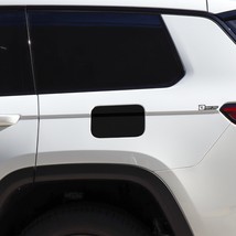 Fuel Door Gas Cap Vinyl Overlay Decal Cover Fits Jeep Grand Cherokee L 2021-2023 - £15.97 GBP