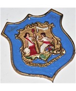 Seal of North Carolina - unusual metal decorative item - Rare, vintage,d... - $28.22