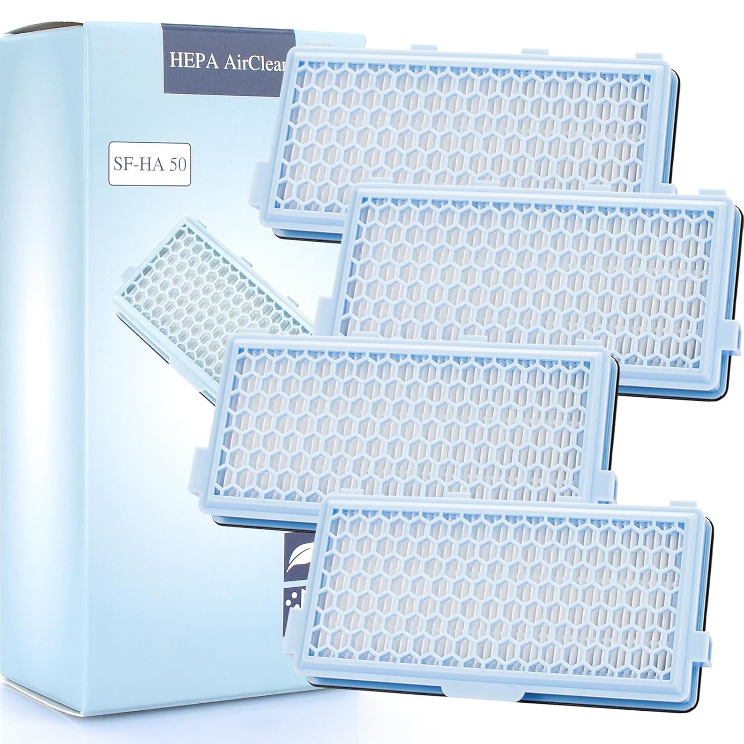 Vacuum Cleaner Hepa Filter Replacement For Miele Air Clean Sf-Ha 50 Hepa Filter