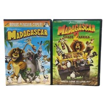 Madagascar &amp; Madagascar: Escape 2 Africa Full Screen Edition DVD - £5.84 GBP
