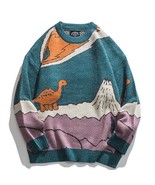Dinosaur Knitted Sweater - $56.12 CAD
