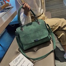 Women Handbag Shoulder Bag Big Capacity Solid Color Crossbody Messenger Tote - £34.92 GBP