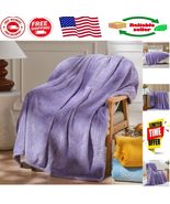 Lavender Flannel Fleece Throw Blanket - Soft, Lightweight &amp; Perfect Gift... - $590.63 MXN
