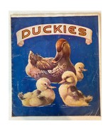 Duckies Vintage Children&#39;s Book 12 Pages 1940&#39;s Collectible #439 RARE - $6.95