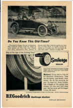 1959 BF Goodrich Vintage Print Ad Smileage Dealer Automobile Tires - $14.45
