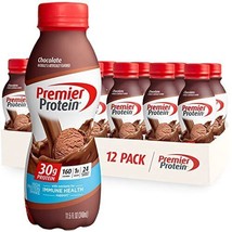 Premier Protein Shake 30g Protein Support Immune Health, Chocolate,11.5Oz-12pack - £53.22 GBP