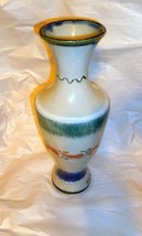 ERANDI Pottery Signed. Hand Painted Vase 11 3/4&quot; - £29.75 GBP