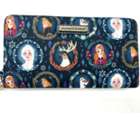 Disney Dooney &amp; and Bourke Frozen 10th Anniversary Sven Wallet Wristlet ... - £124.49 GBP