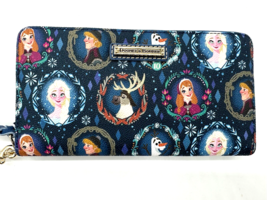 Disney Dooney &amp; and Bourke Frozen 10th Anniversary Sven Wallet Wristlet ... - $154.43