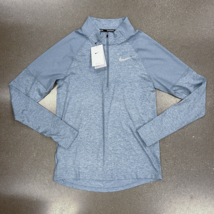 Nike Men&#39;s Element Half-Zip Running Top Shirt AH8973-493 Blue Heather NW... - $49.95