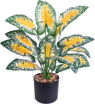 Artificial Potted Plants 15 Fake Plants Green Realistic Faux Plants for Home Off - £27.59 GBP