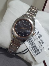 NEW✅ Citizen Corso Eco-Drive Women&#39;s Diamond Two-Tone 28mm Watch EW2586-58E $495 - £69.21 GBP