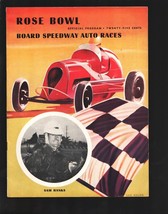 Rose Bowl Board Track Speedway Auto Race Program 8/11/1948-Midget auto race s... - £339.16 GBP