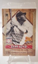 Topps Post Cereal 500 Home Run Club Babe Ruth NY Yankees #1 Unopened. 2001 - £15.46 GBP