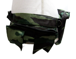 Camo Fanny Pack Camouflage Waist Bag Hunting Paintball Ammo Tactical Belt Flaw - £9.94 GBP