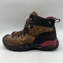 Keen Utility Mens Brown Waterproof Round Toe Lace Up Ankle Work Boots Size 12 D - £47.47 GBP