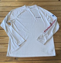 Columbia PFG Omnishade Men’s Long sleeve Athletic Shirt Size M White AE - £10.98 GBP