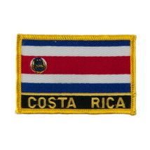 North and South America Flag Embroidered Patch - Costa Rica OSFM - £3.51 GBP