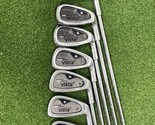 Dunlop Vista Matrix Metal Golf Club Set P,3,4,6,7,8,9 STEEL SHAFT - £66.68 GBP
