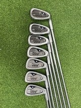 Dunlop Vista Matrix Metal Golf Club Set P,3,4,6,7,8,9 STEEL SHAFT - £65.72 GBP