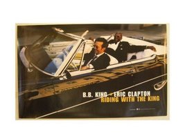 Eric Clapton &amp; B.B. King Riding with the King Poster - $79.99