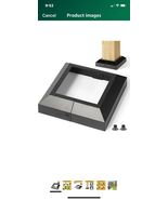 4&quot;x4&quot; Aluminum Deck Post Base Cover with Screws, 8 Pcs Does 4 Posts Over... - $29.69