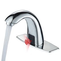 Commercial Automatic Sensor Touchless Bathroom Sink Faucet - £191.21 GBP