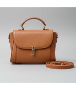 Mini Tan Leather Evening Bag with Clasp | Top-Handle, Small Dressy Handb... - €172,40 EUR Mini Tan Leather Evening Bag with Clasp | Top-Handle, Small Dressy Handb... - €172,40 EUR