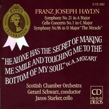 Symphonies 21 &amp; 96 / Cello Concerto, HAYDN, New - £9.84 GBP