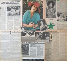 LINDA LAVIN ~ 11 Color and B&amp;W Vintage Clippings, Articles, Pin-Up frm 1976-1981 - £5.25 GBP