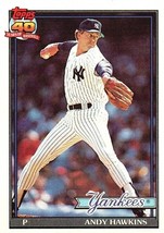 Topps 40 Years Of Baseball 1991 Baseball Card 635 Andy Hawkins Yankees - £1.36 GBP
