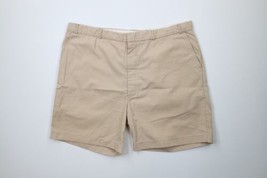 Vintage 90s Streetwear Mens Size 44 Distressed Above Knee Chino Shorts Beige - £31.07 GBP
