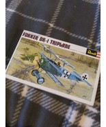 OLD 1966 MODEL REVELL FOKKER DR-1 TRIPLANE FIGHTER AIRPLANE 1:72 KIT Unb... - $23.36